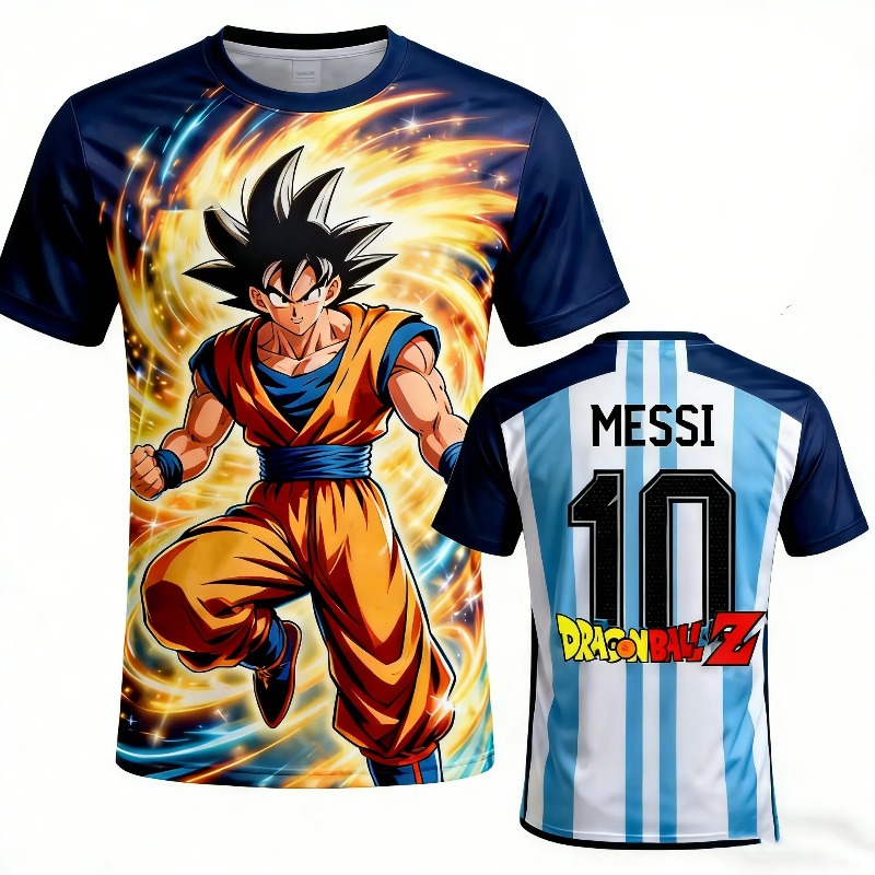 Dragon Ball Z Goku x Messi Arg - 3D Printing Z Hop review and price