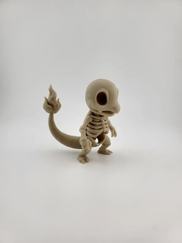 Pokémon Skeletal Fossil Figure - 3D Printing Model Free review and price