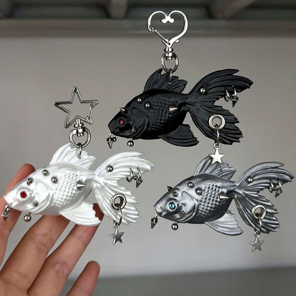 New Gothic Punk Goldfish 3D Pr - 3D Printing Steel review and price