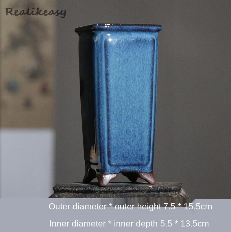 Blue Purple Sand Flower Pot Wi - 3D Printing Pot review and price