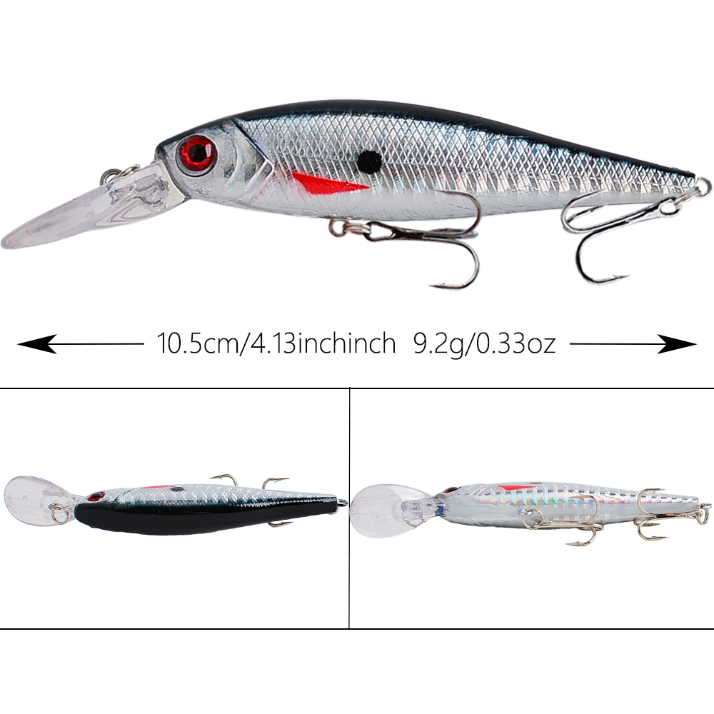 8Pcs Fishing Lure 10cm/9g Arti - 3D Printing Lure review and price