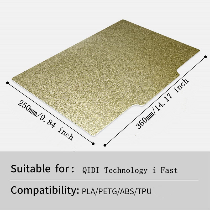 QIDI Technology PEI Build Plat - 3D Printing Steel review and price