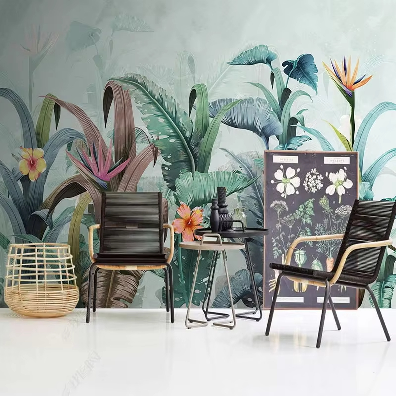 Custom Wallpaper Nordic Tropic - 3D Printing Heat Resistant Material review and price